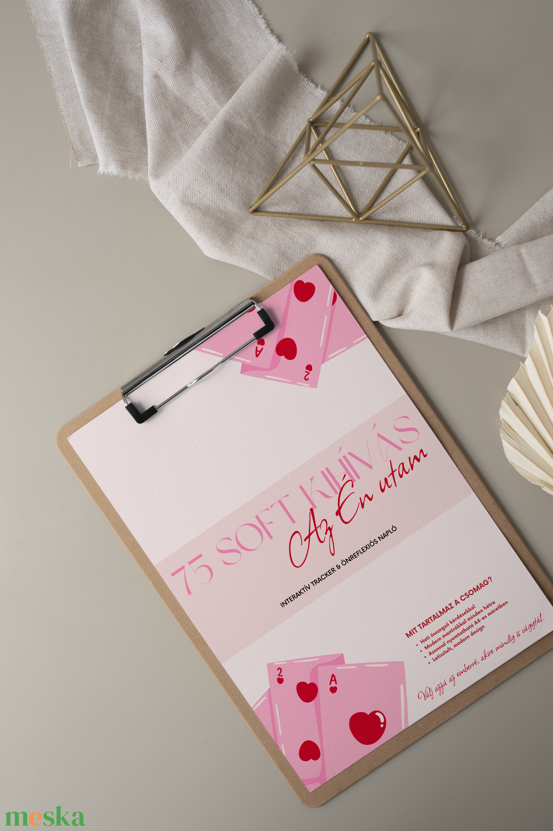 75 Soft Kihívás Napló - Letölthető, nyomtatható - otthon & életmód - papír, írószer - jegyzetfüzet & napló - Meska.hu