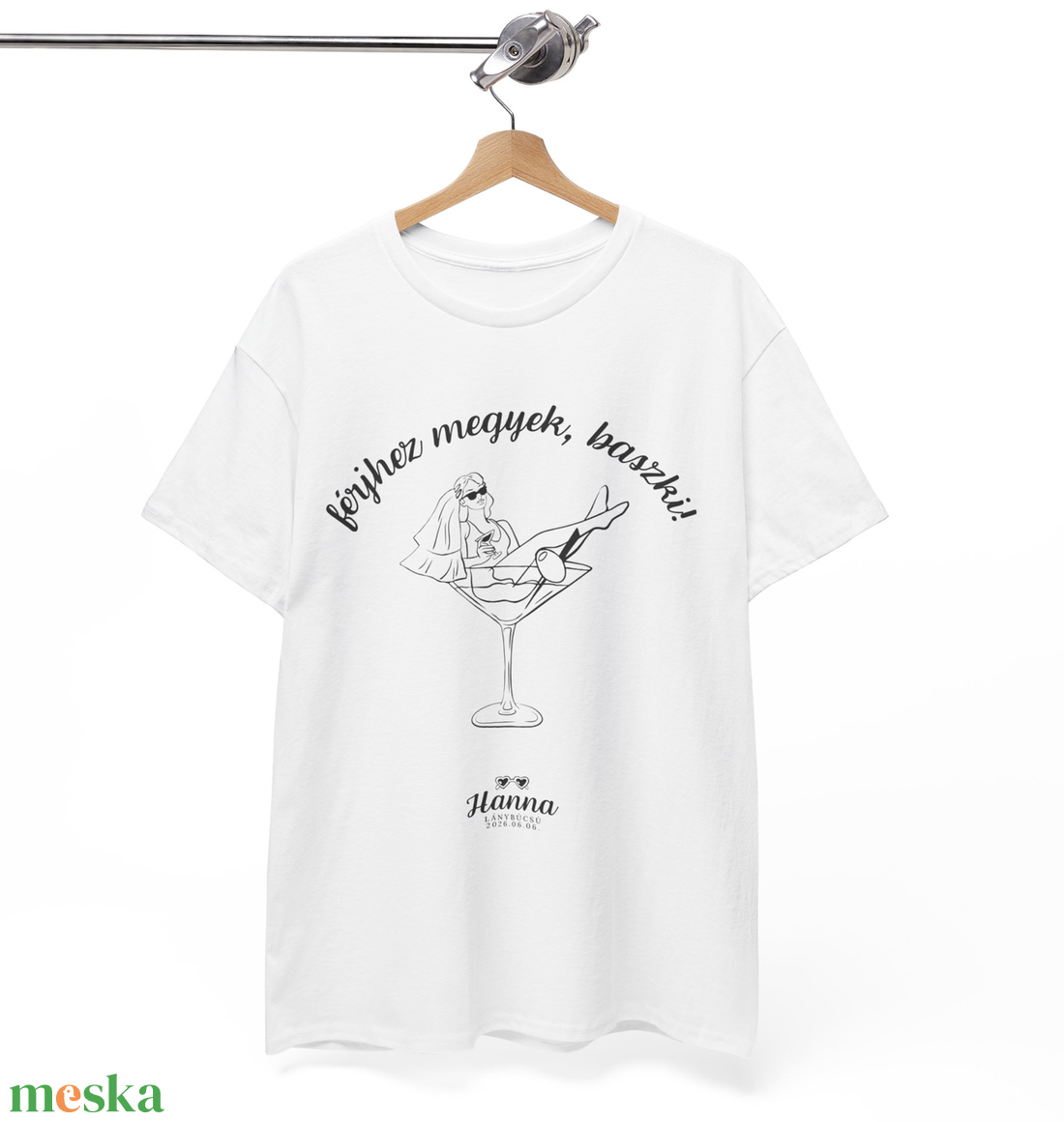 Férjhez megyek, baszki! - Vicces menyasszonyi póló - esküvő - lánybúcsú - Meska.hu