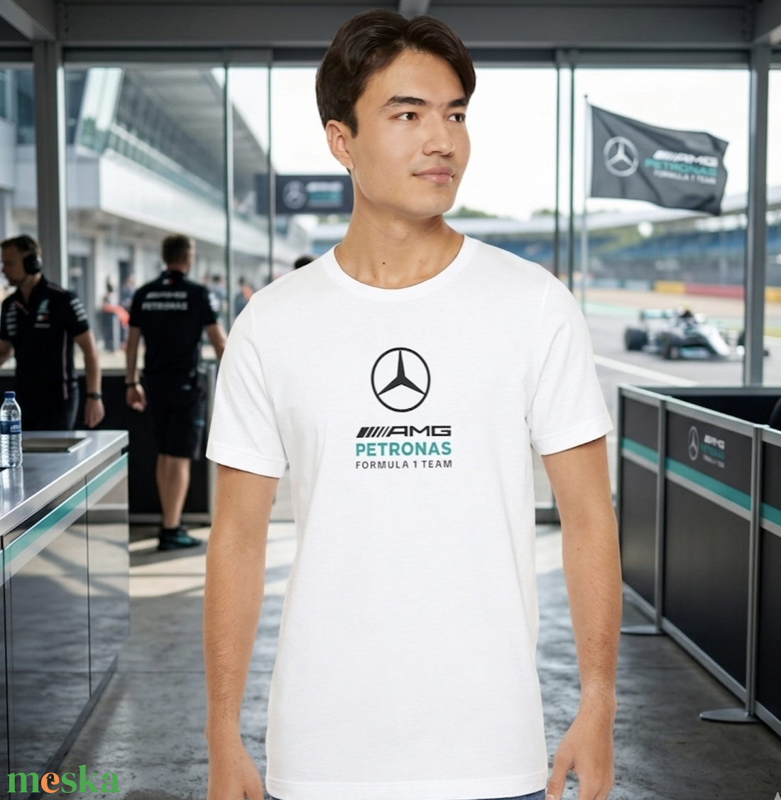 Mercedes Benz  F1 póló - ruha & divat - férfi ruha - póló - Meska.hu
