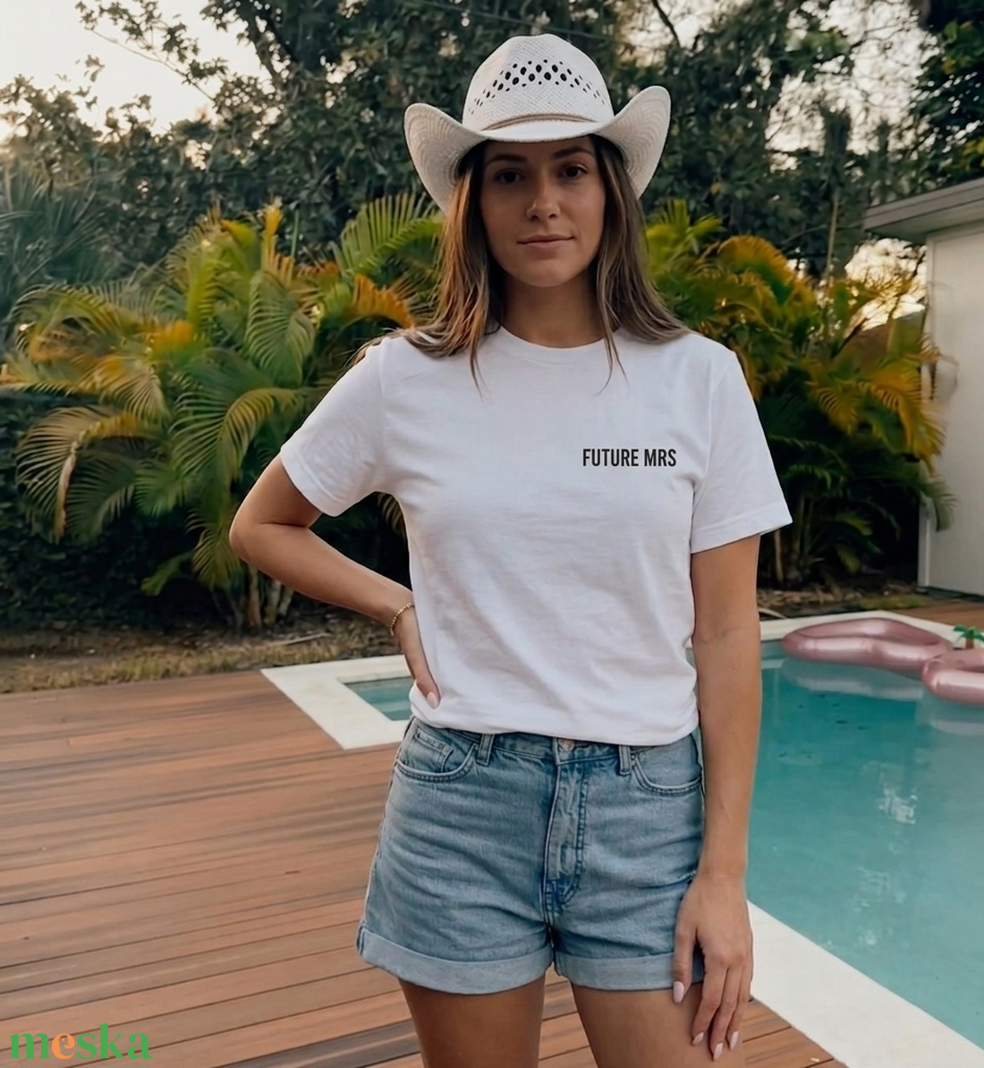FUTURE MRS menyasszonyi póló - esküvő - lánybúcsú - Meska.hu