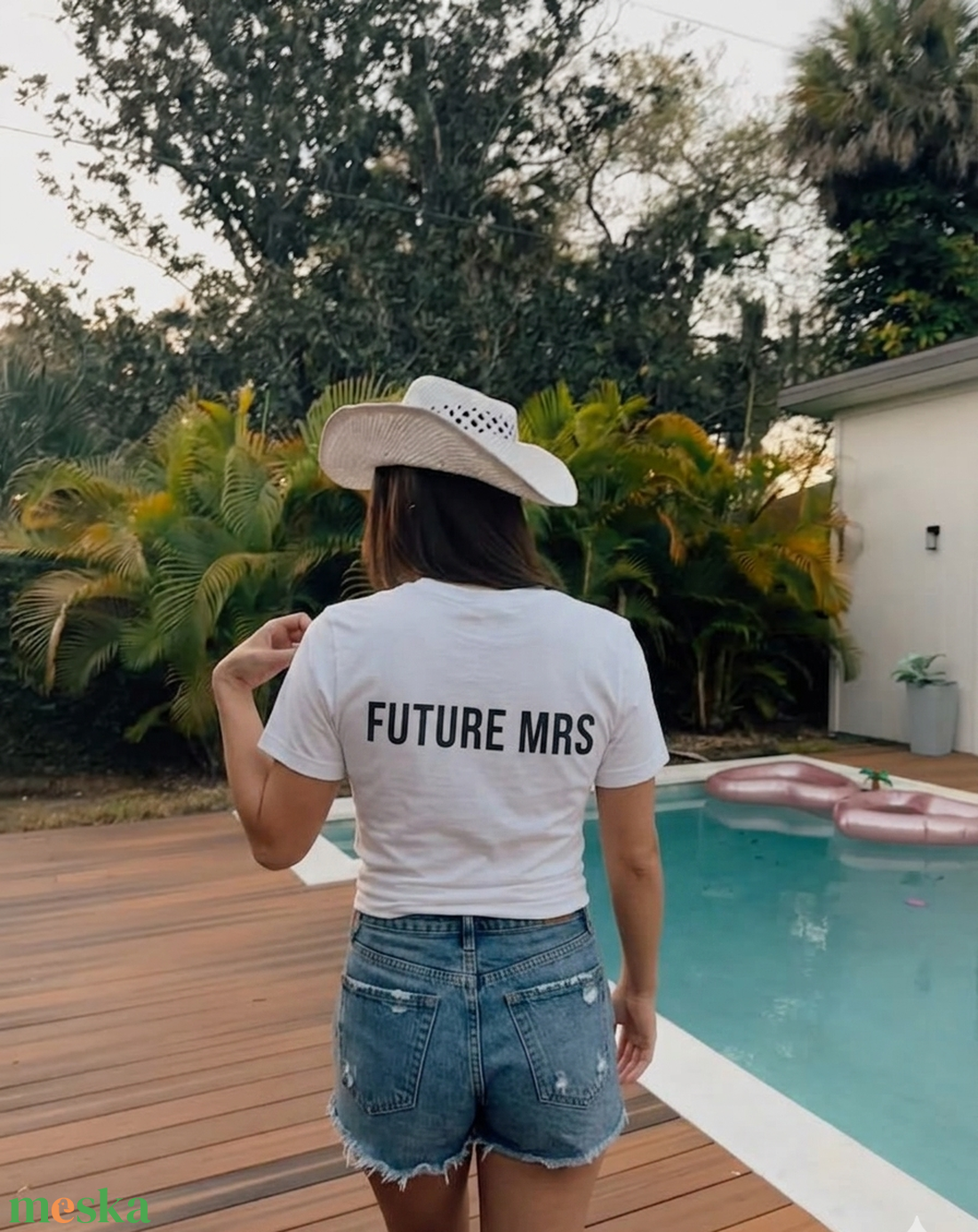 FUTURE MRS menyasszonyi póló - esküvő - lánybúcsú - Meska.hu