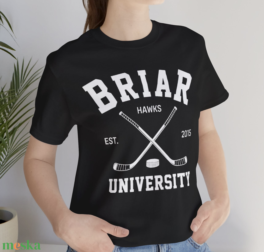 LOGAN #22 Off-Campus: Briar University Hockey Póló  - ruha & divat - női ruha - póló, felső - Meska.hu