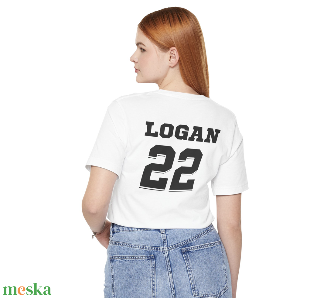 LOGAN #22 Off-Campus: Briar University Hockey Póló  - ruha & divat - női ruha - póló, felső - Meska.hu