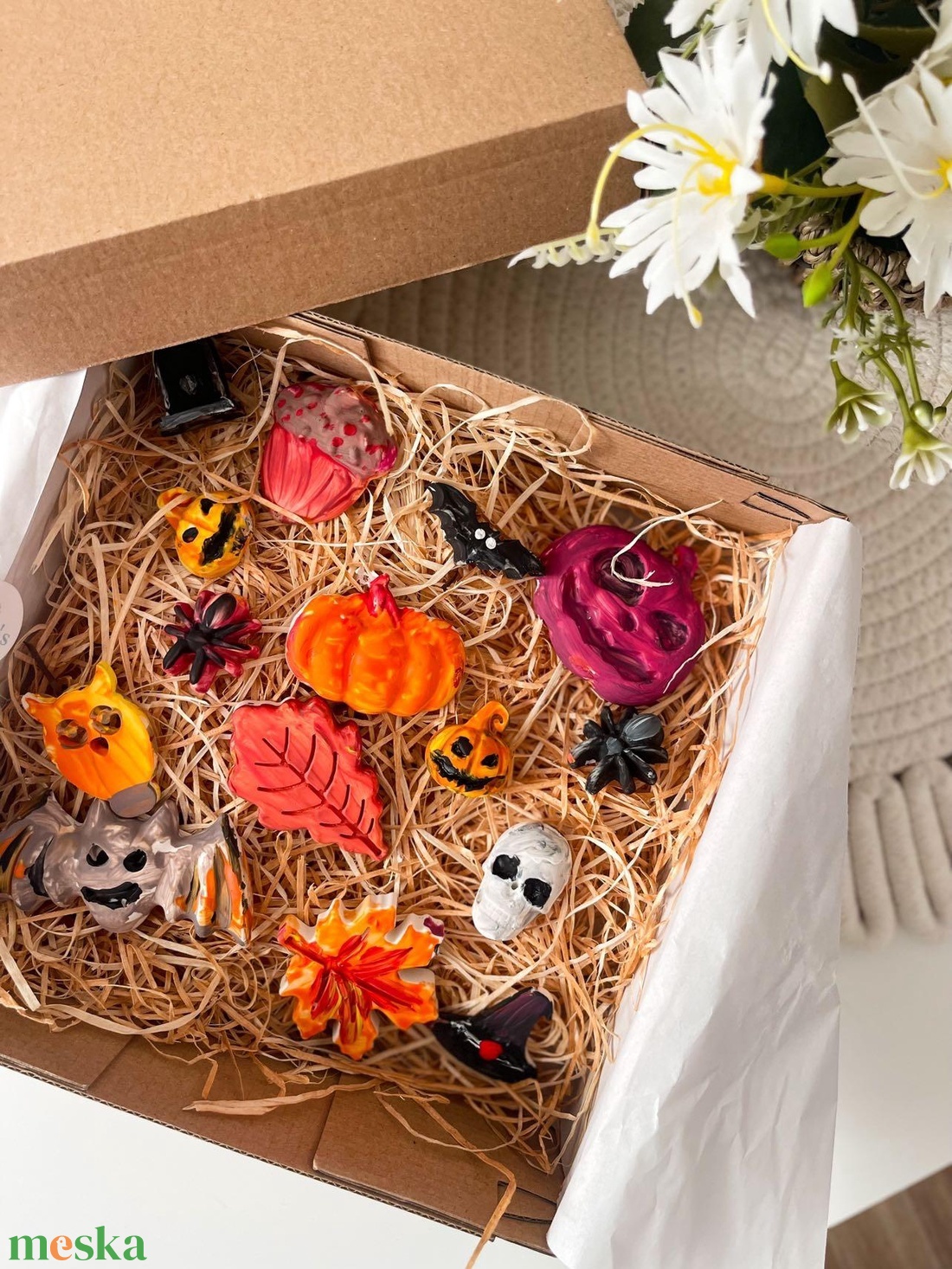 DIY BOX festhető figurk Halloween mini - diy (csináld magad) - egységcsomag - Meska.hu