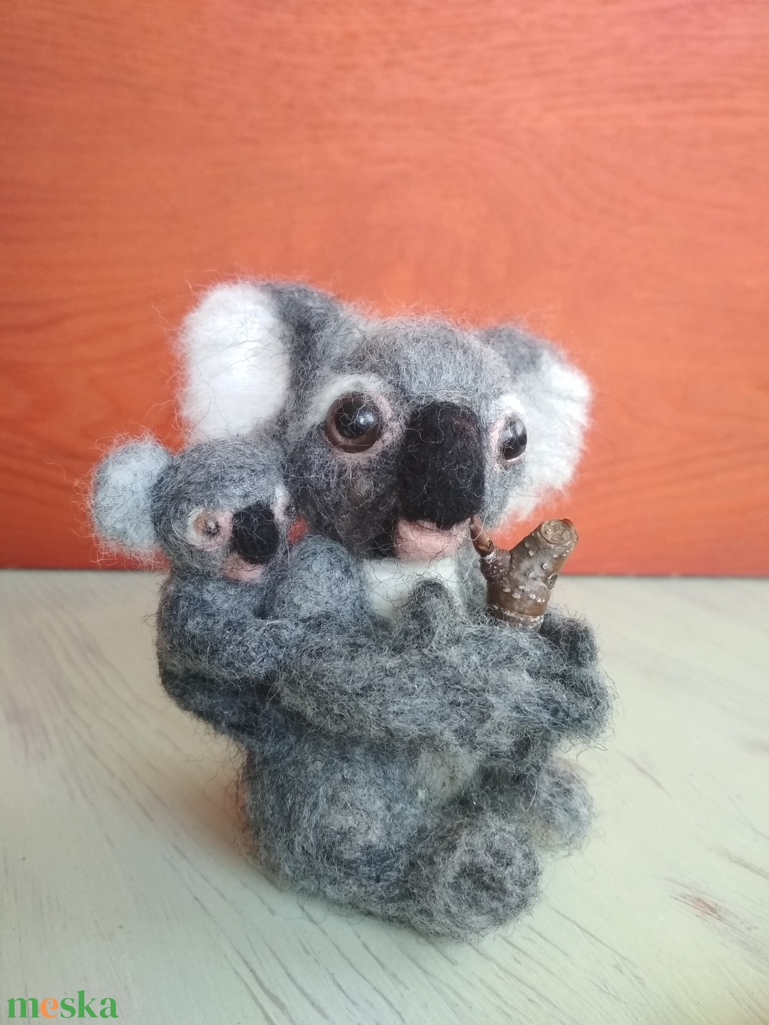 Tűnemezelt, nemez Koala maci anya és babája - játék & sport - plüssállat & játékfigura - maci - Meska.hu Tűnemezelt, nemez Koala maci anya és babája - játék & sport - plüssállat & játékfigura - maci - Meska.hu