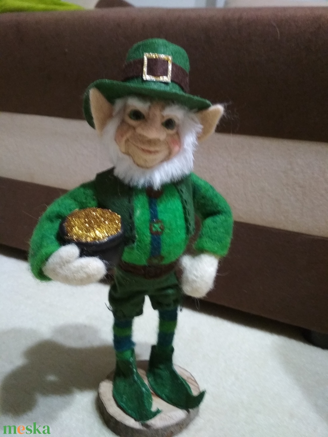 Tűnemezelt, nemez ír Leprechaun - játék & sport - plüssállat & játékfigura - más figura - Meska.hu Tűnemezelt, nemez ír Leprechaun - játék & sport - plüssállat & játékfigura - más figura - Meska.hu