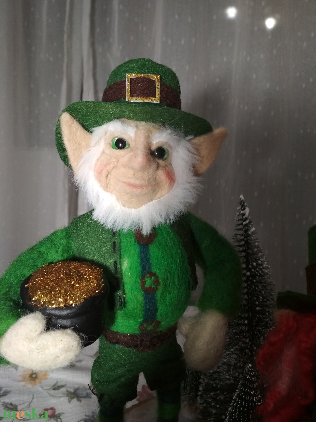 Tűnemezelt, nemez ír Leprechaun - játék & sport - plüssállat & játékfigura - más figura - Meska.hu Tűnemezelt, nemez ír Leprechaun - játék & sport - plüssállat & játékfigura - más figura - Meska.hu