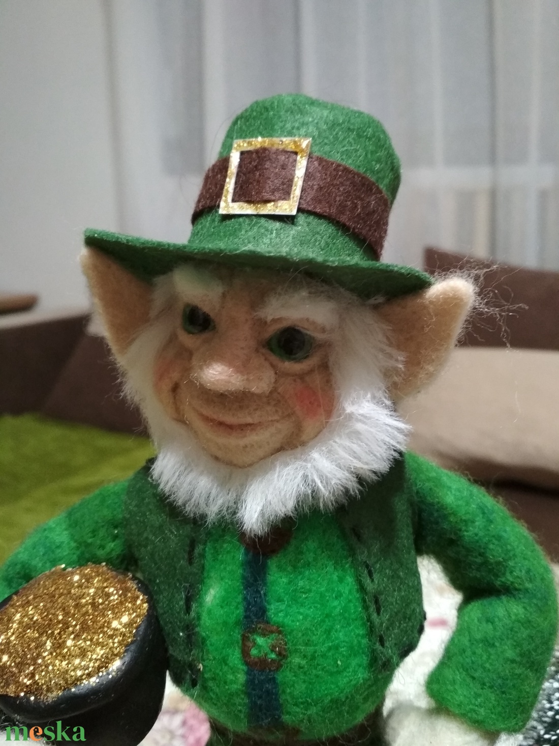 Tűnemezelt, nemez ír Leprechaun - játék & sport - plüssállat & játékfigura - más figura - Meska.hu Tűnemezelt, nemez ír Leprechaun - játék & sport - plüssállat & játékfigura - más figura - Meska.hu