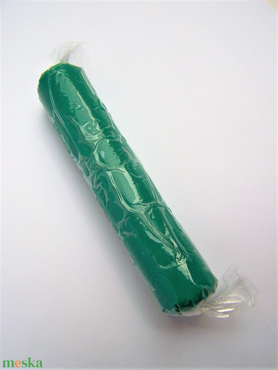 Süthető gyurma - Plast-Kitt, 6 dkg zöld - kellékek & szerszámok - gyurma - kiégethető gyurma - Meska.hu