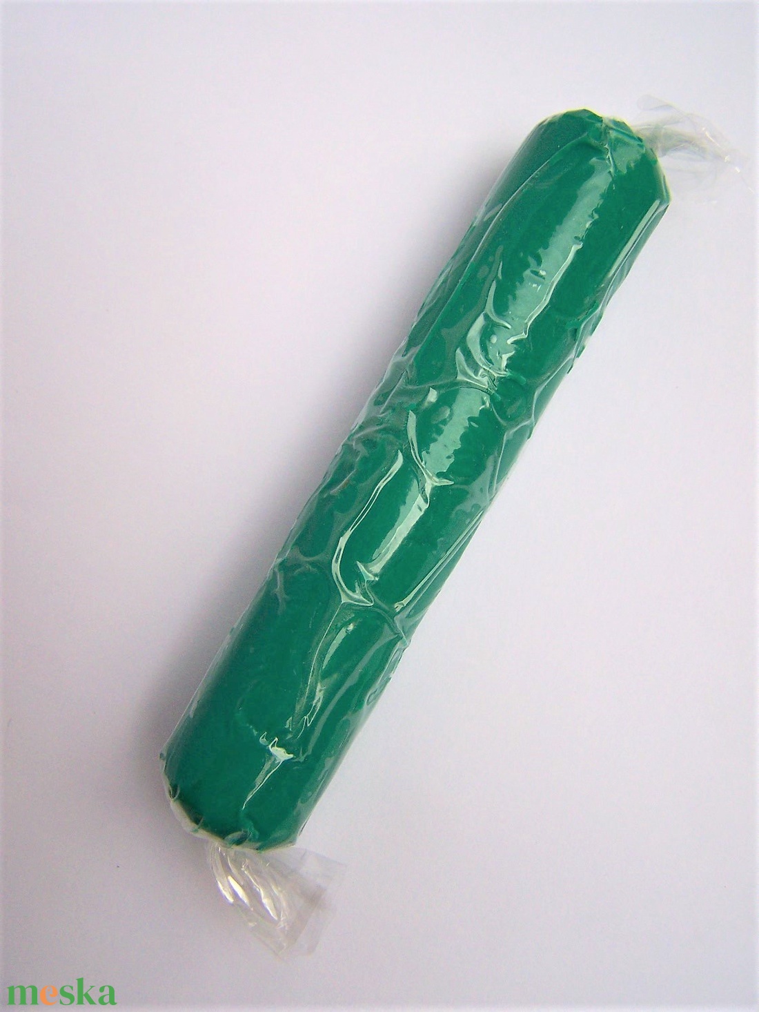 Süthető gyurma - Plast-Kitt, 6 dkg zöld - kellékek & szerszámok - gyurma - kiégethető gyurma - Meska.hu