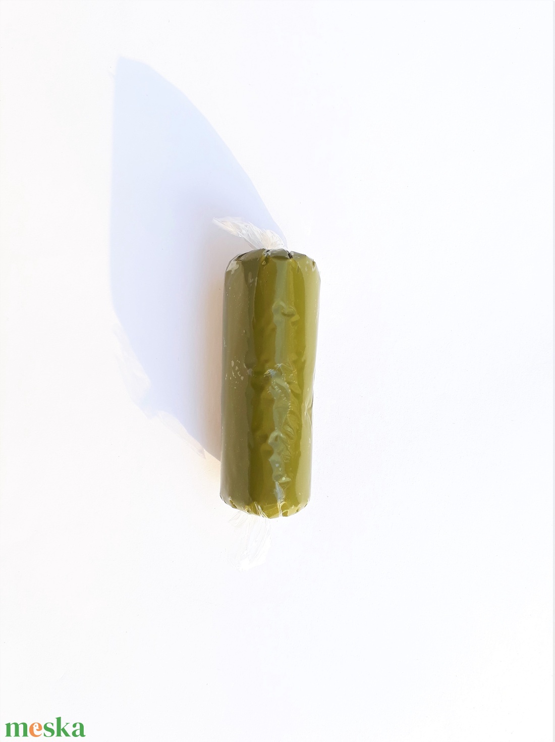 Süthető gyurma mohazöld - Plast-Kitt, 3 dkg - kellékek & szerszámok - gyurma - kiégethető gyurma - Meska.hu
