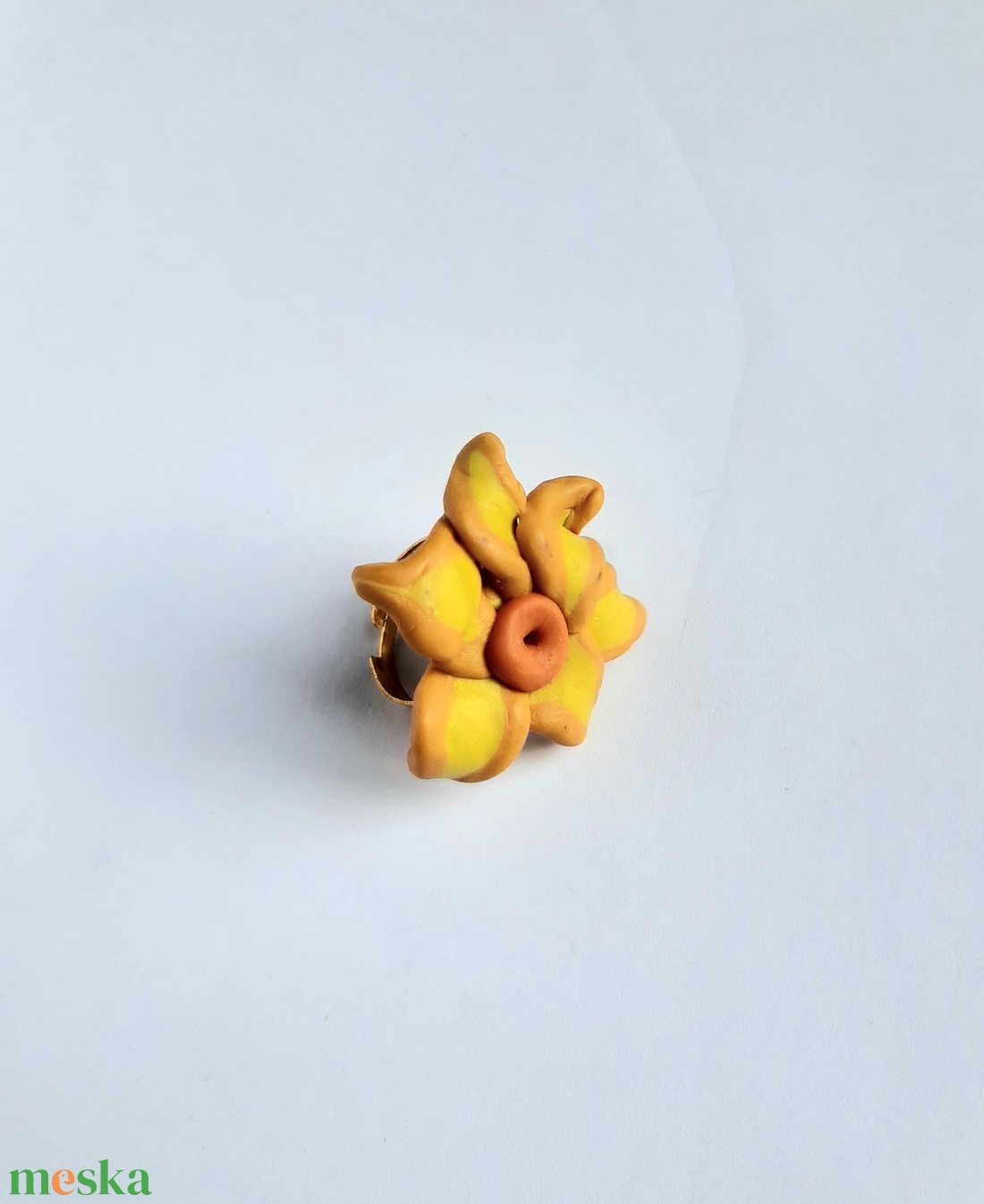 Virág gyűrű - ékszer - gyűrű - statement gyűrű - Meska.hu