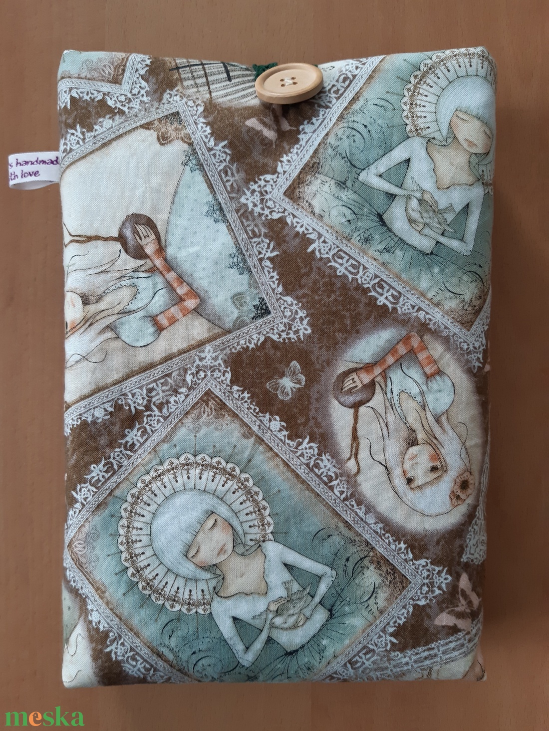 Könyvtartó Mirabelle figurákkal - könyv & zene - könyvtok - Meska.hu