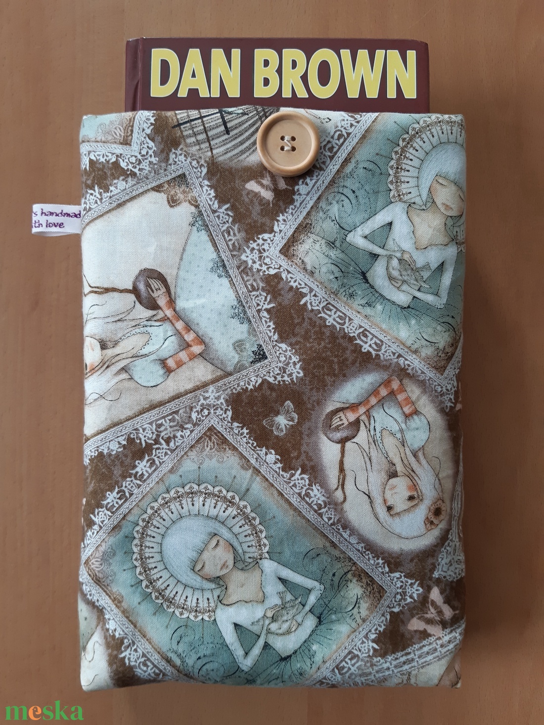 Könyvtartó Mirabelle figurákkal - könyv & zene - könyvtok - Meska.hu