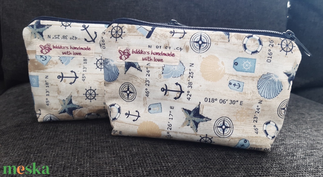 Neszeszer, kozmetikai táska, kicsi - táska & tok - neszesszer - Meska.hu