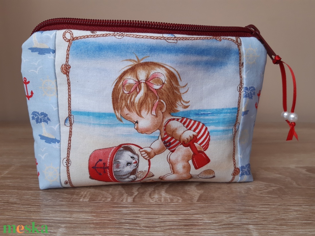 Neszeszer, kozmetikai táska, kicsi - táska & tok - neszesszer - Meska.hu