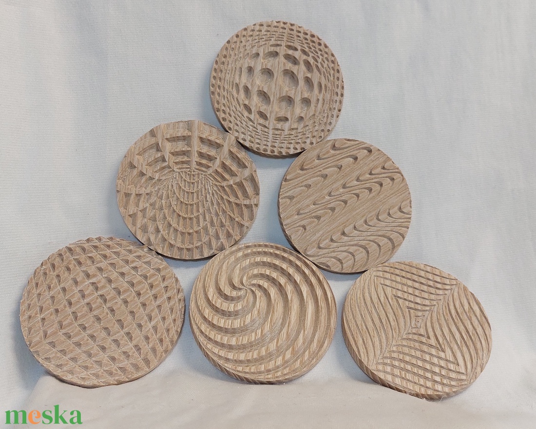 Absztrakt poháralátétek - otthon & életmód - konyhafelszerelés, tálalás - tálalás - pohár - Meska.hu