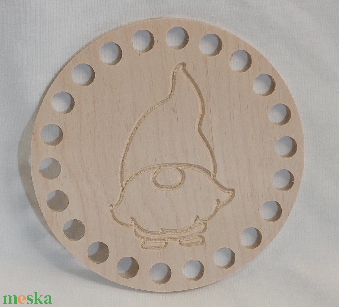 Manós horgolóható faalap - kellékek & szerszámok - hobby fa alapanyag - rétegelt lemez, fa alap - Meska.hu