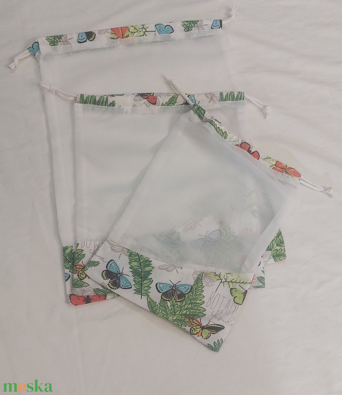 Bevásló szatyor szett - táska & tok - bevásárlás & shopper táska - zöldség/gyümölcs zsák - Meska.hu