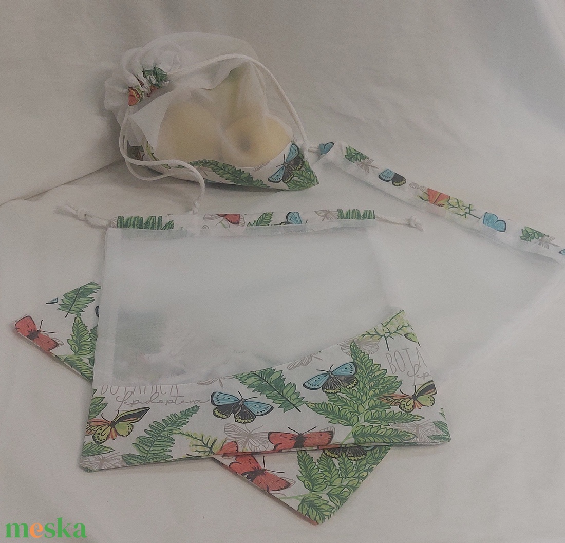 Bevásló szatyor szett - táska & tok - bevásárlás & shopper táska - zöldség/gyümölcs zsák - Meska.hu