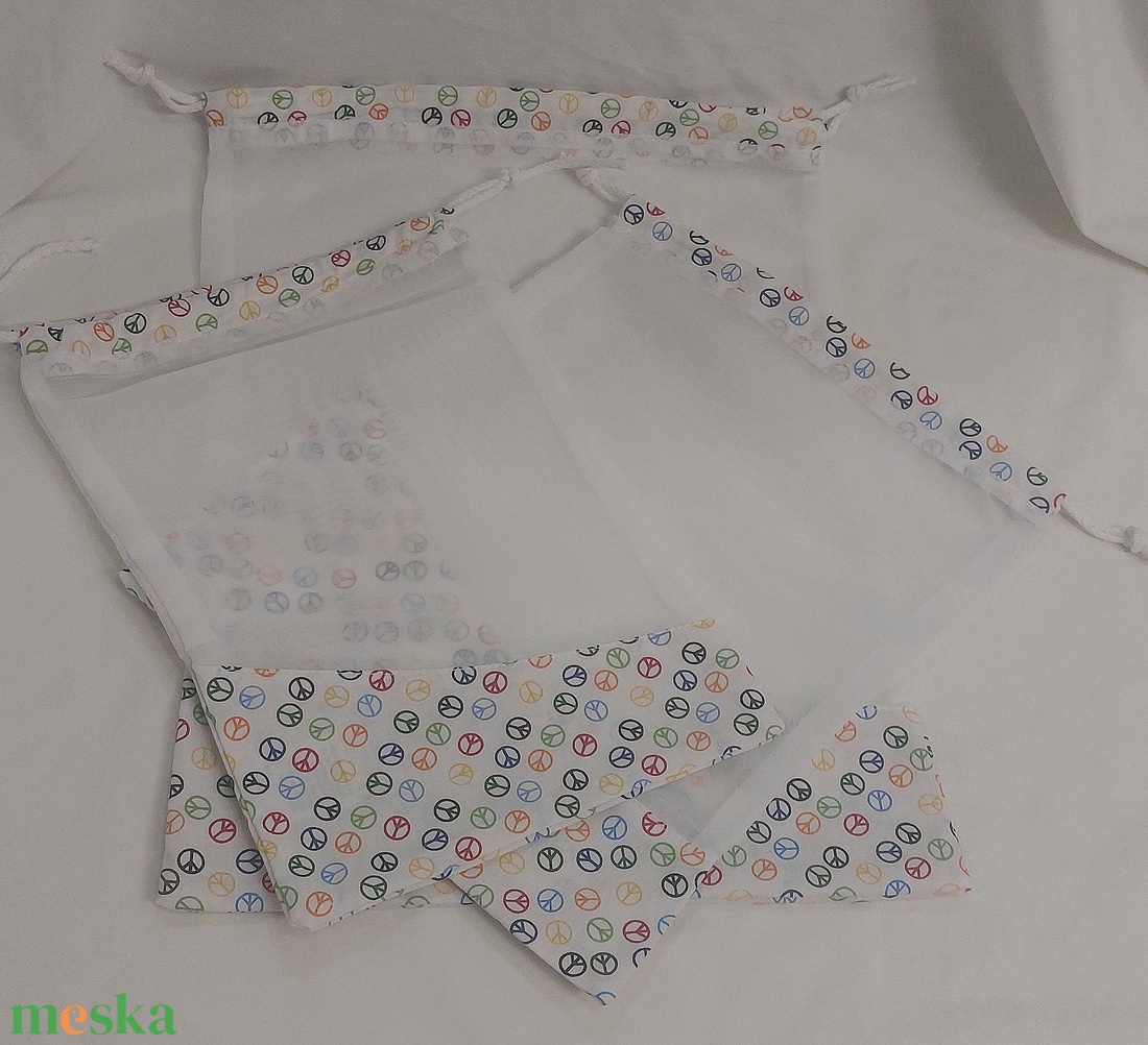 Bevásló öko szett - táska & tok - bevásárlás & shopper táska - zöldség/gyümölcs zsák - Meska.hu