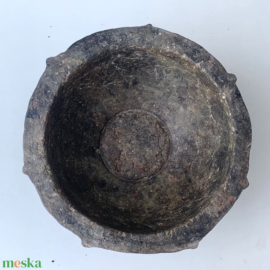 Uneri - Ahol a lélek hullámai csendesednek el - wabi-sabi, otthon, egyedi, papírbeton, minimalista, dekoráció, tál - otthon & életmód - dekoráció - asztal és polc dekoráció - dekorációs tál, tartó - Meska.hu