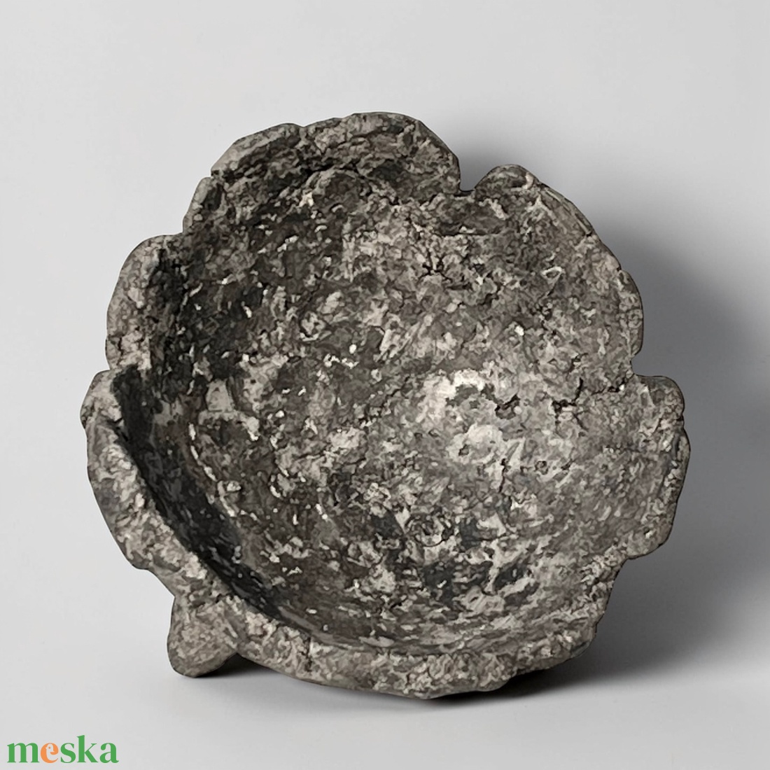 Mamori papírbeton tál � wabi sabi stílusú minimalista kézműves lakásdekor - otthon & életmód - dekoráció - asztal és polc dekoráció - dekorációs tál, tartó - Meska.hu