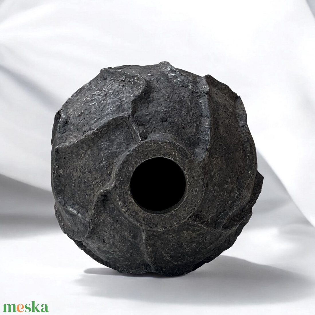 Sabi no Tama - wabi-sabi, otthon, egyedi, papír, beton, minimalista, dekoráció, váza - otthon & életmód - virágdekoráció - virágtartó - váza - Meska.hu