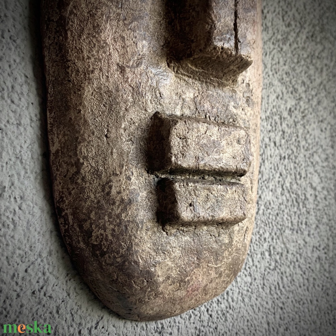 Ketsuretsu - wabi-sabi, otthon, egyedi, papír, beton, minimalista, dekoráció, dekor, maszk - otthon & életmód - dekoráció - fali és függő dekoráció - falra akasztható dekor - Meska.hu