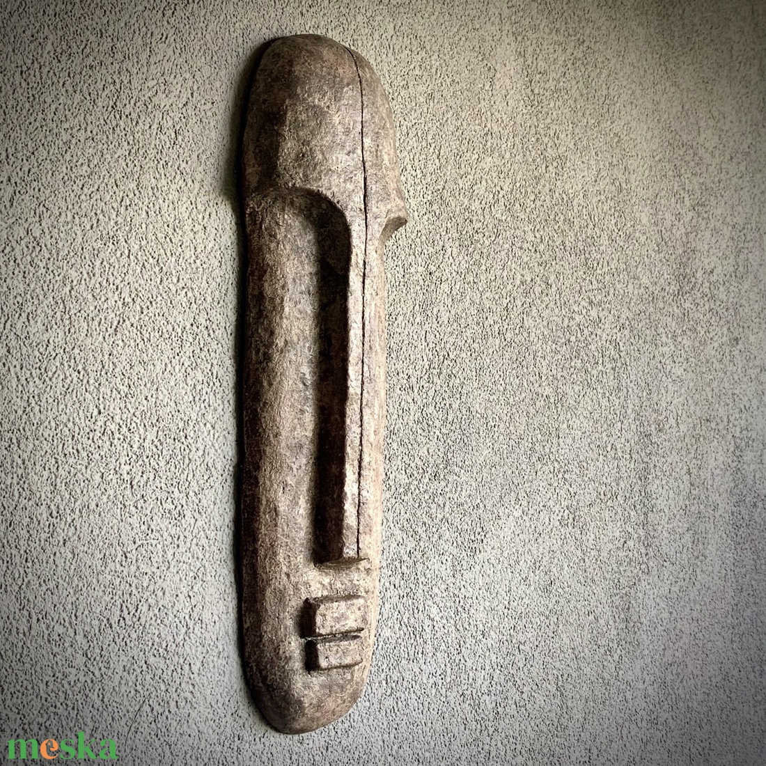 Ketsuretsu - wabi-sabi, otthon, egyedi, papír, beton, minimalista, dekoráció, dekor, maszk - otthon & életmód - dekoráció - fali és függő dekoráció - falra akasztható dekor - Meska.hu