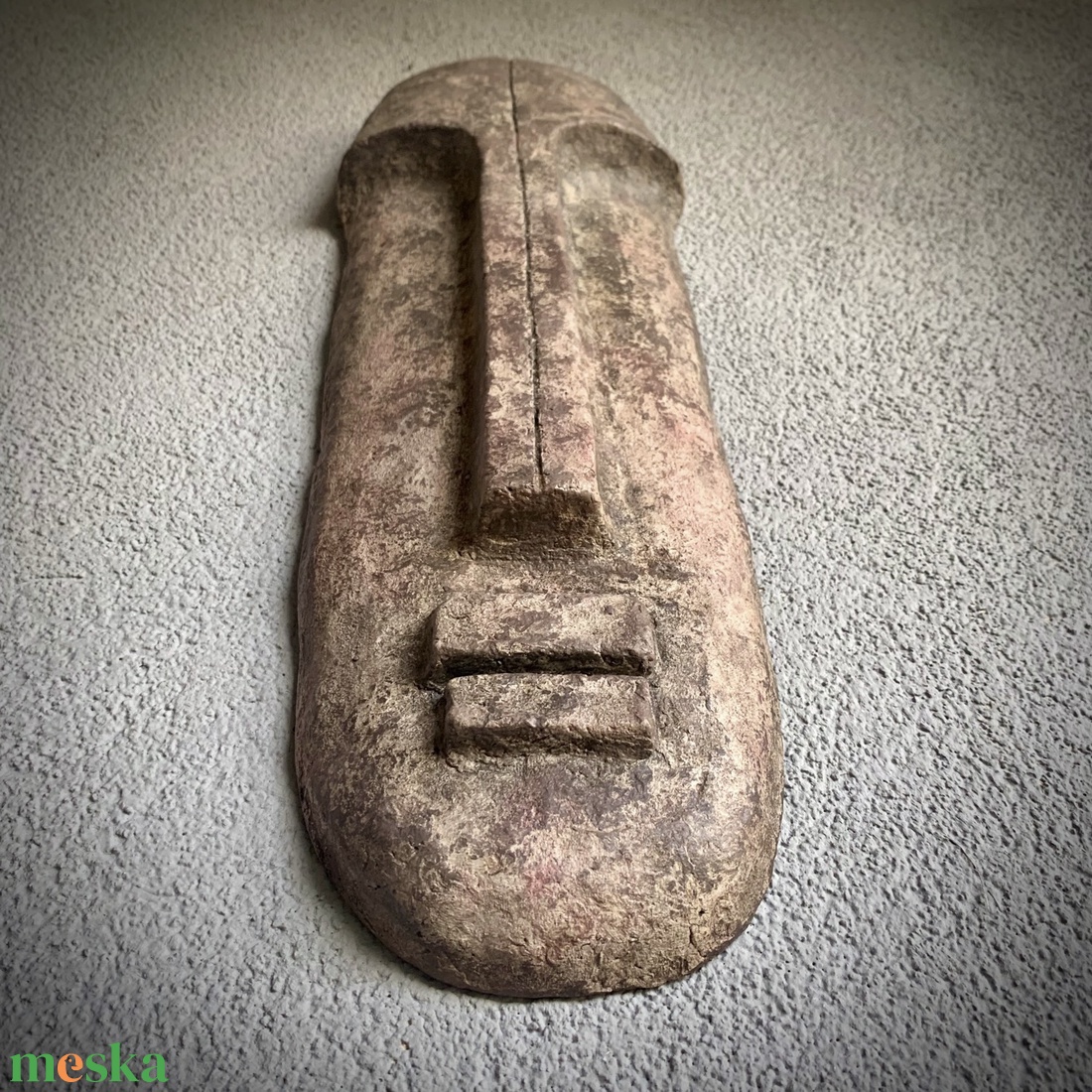 Ketsuretsu - wabi-sabi, otthon, egyedi, papír, beton, minimalista, dekoráció, dekor, maszk - otthon & életmód - dekoráció - fali és függő dekoráció - falra akasztható dekor - Meska.hu