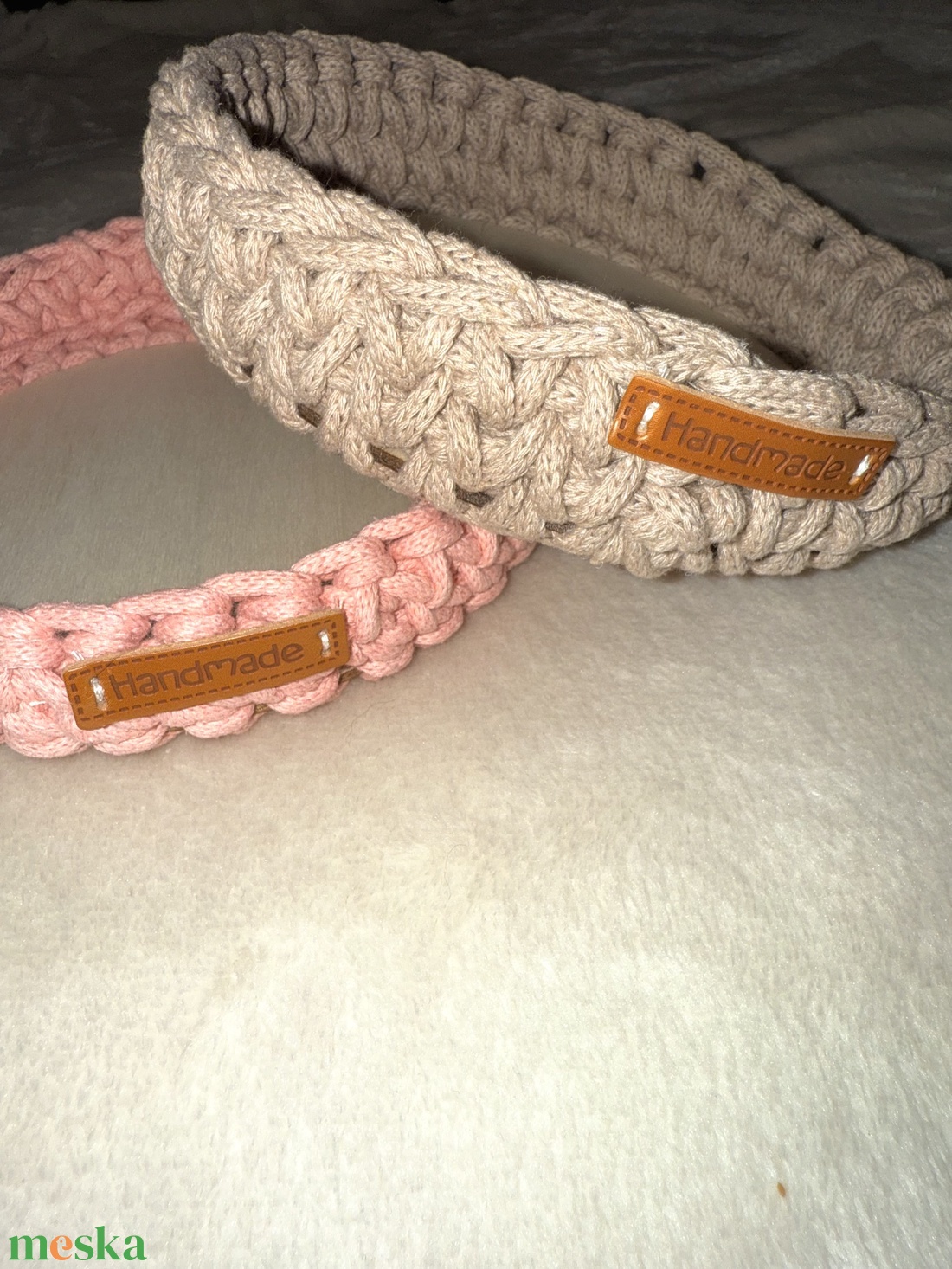 Kosár szett - otthon & életmód - tárolás & rendszerezés - tárolókosár - Meska.hu