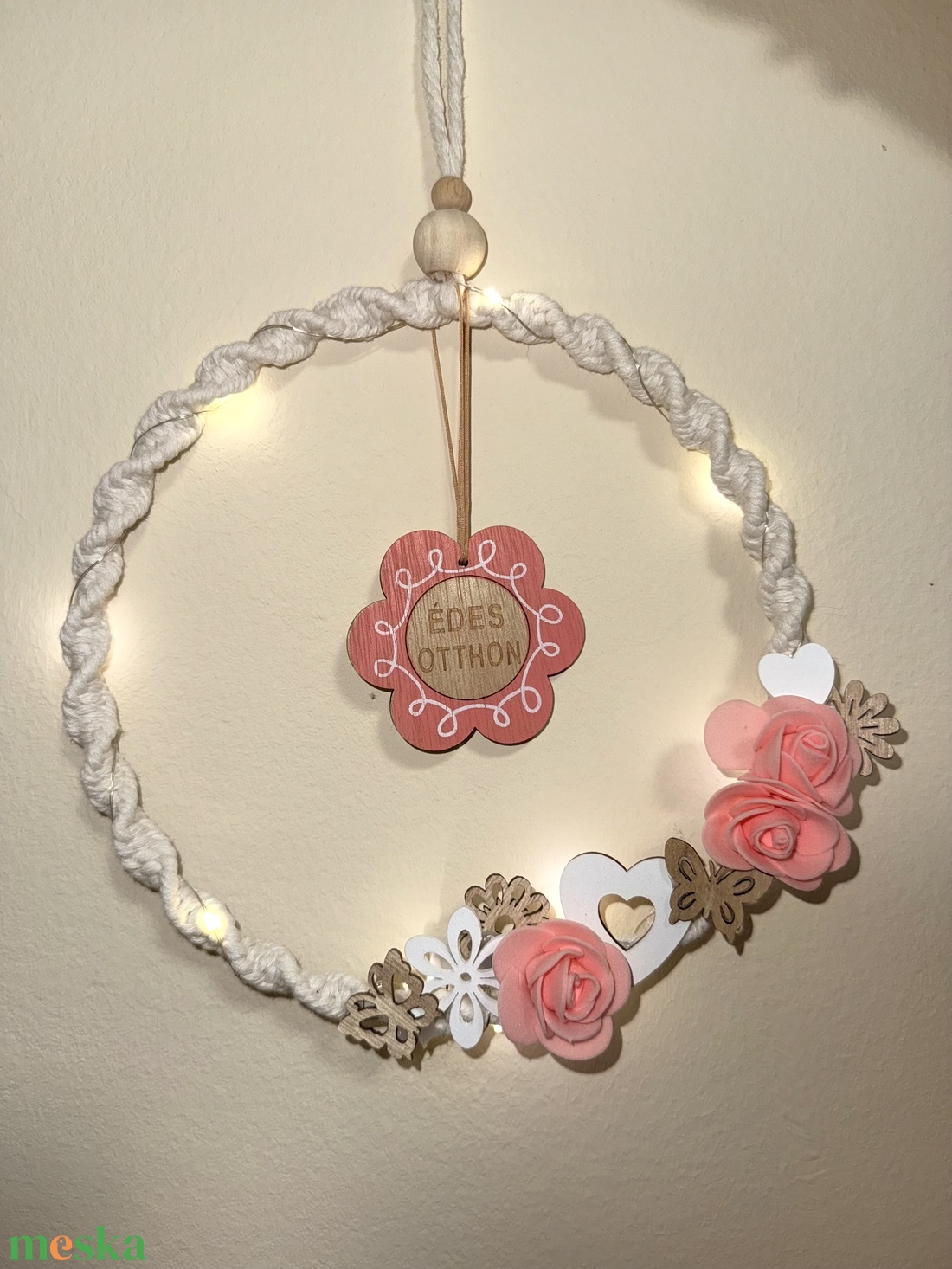 Édes otthon falidísz - otthon & életmód - dekoráció - ajtó- és ablak dekoráció - ablakdísz - Meska.hu