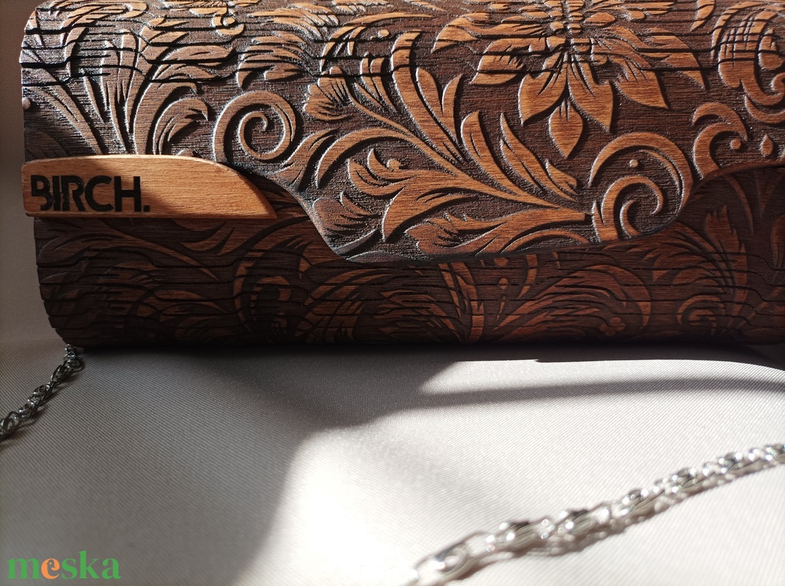 BIRCH. BLOOM nyírfa táska - táska & tok - kézitáska & válltáska - alkalmi táska - Meska.hu