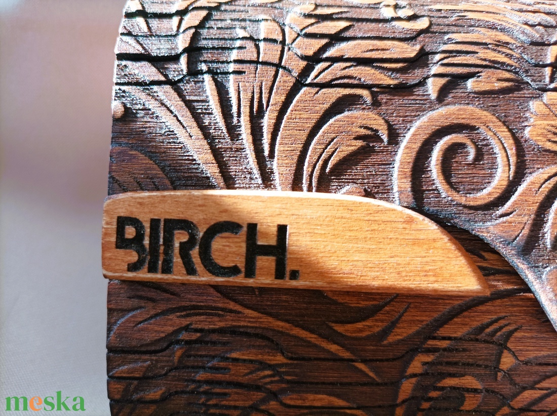 BIRCH. BLOOM nyírfa táska - táska & tok - kézitáska & válltáska - alkalmi táska - Meska.hu