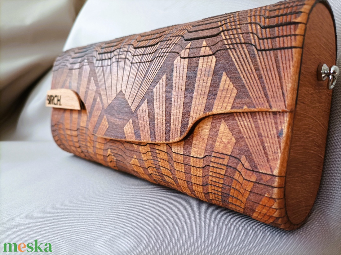 BIRCH. ART DECO nyírfa táska - táska & tok - kézitáska & válltáska - alkalmi táska - Meska.hu
