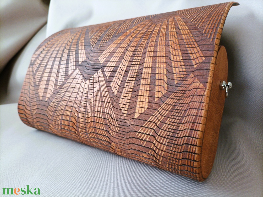 BIRCH. ART DECO nyírfa táska - táska & tok - kézitáska & válltáska - alkalmi táska - Meska.hu