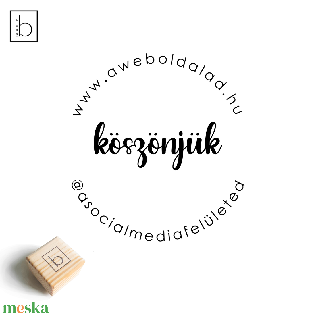 Személyre szabható Papírpecsét, bélyegző, csomagolási nyomda Köszönjük felirattal, vállalkozásod elérhetőségével - otthon & életmód - papír, írószer - pecsétek - papírpecsét - Meska.hu