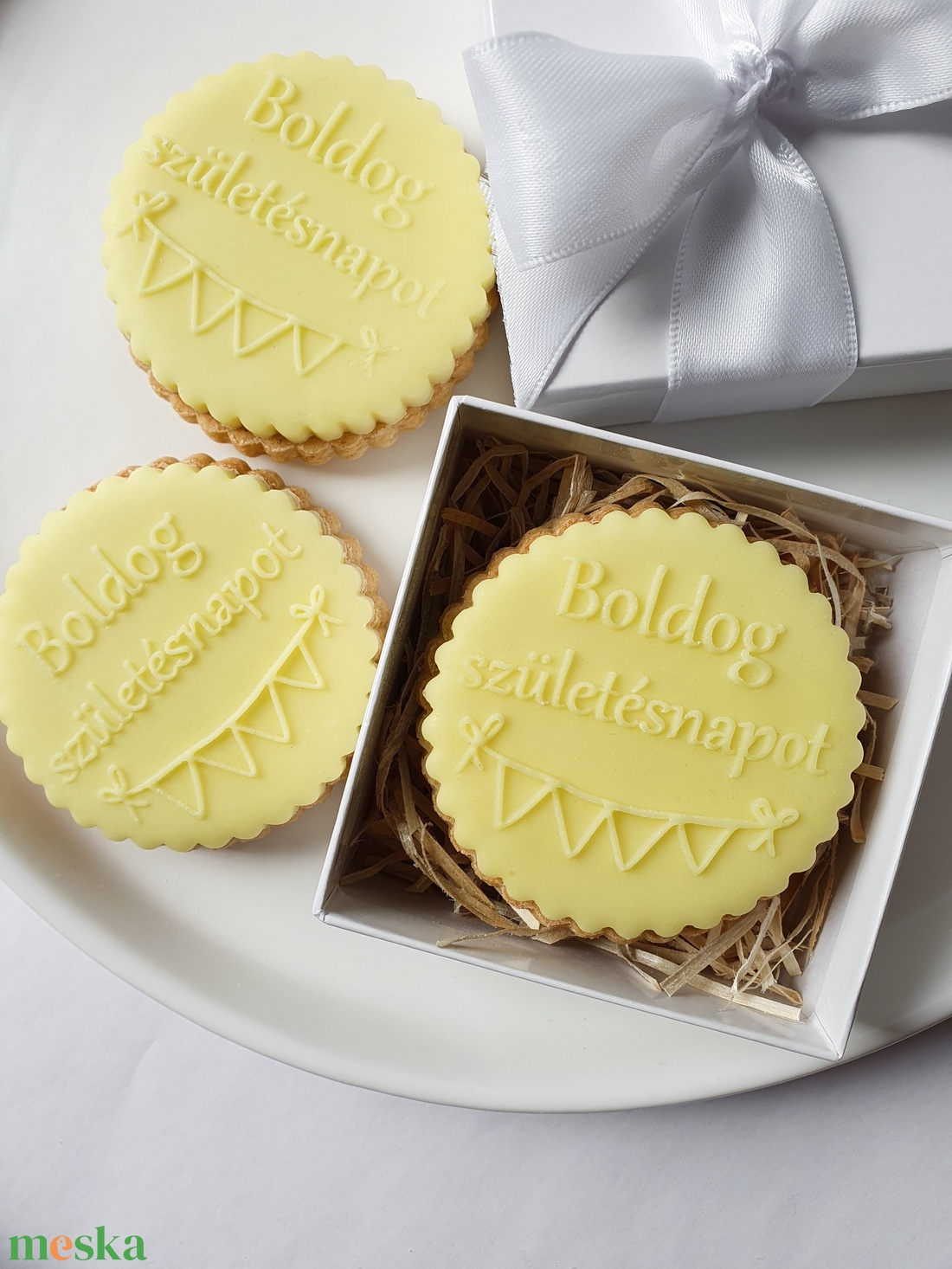 Boldog születésnapot, Happy Birthday Kekszpecsét, mézeskalácspecsét - otthon & életmód - konyhafelszerelés, tálalás - sütés, főzés - sütidísz - Meska.hu