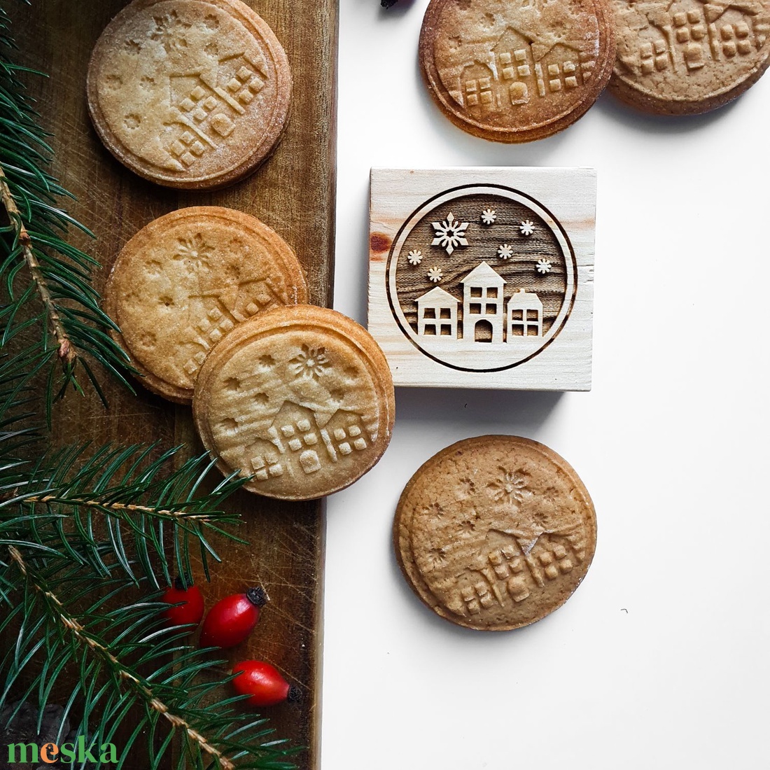 Házak és hóesés - Karácsonyi mézeskalács kekszpecsét - otthon & életmód - konyhafelszerelés, tálalás - sütés, főzés - sütidísz - Meska.hu Házak és hóesés - Karácsonyi mézeskalács kekszpecsét - otthon & életmód - konyhafelszerelés, tálalás - sütés, főzés - sütidísz - Meska.hu