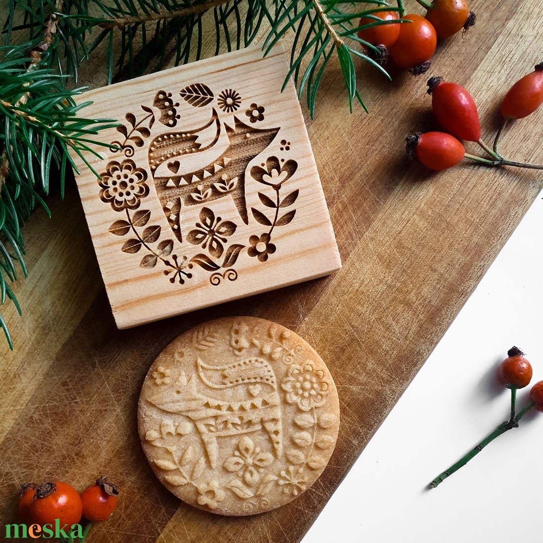 Róka - Karácsonyi mézeskalács kekszpecsét folklór skandináv mintával - otthon & életmód - konyhafelszerelés, tálalás - sütés, főzés - sütidísz - Meska.hu Róka - Karácsonyi mézeskalács kekszpecsét folklór skandináv mintával - otthon & életmód - konyhafelszerelés, tálalás - sütés, főzés - sütidísz - Meska.hu