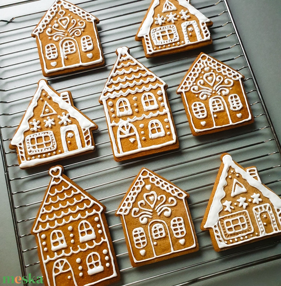 Mézeskalács ház készítő szett � Klasszikus - otthon & életmód - konyhafelszerelés, tálalás - sütés, főzés - sütidísz - Meska.hu