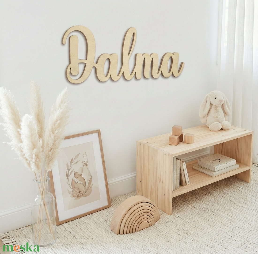Névtábla � Gyerekszoba és babaszoba faldekoráció, fotózási kellék - baba - mama - babaszoba dekoráció - gyerek névtábla - Meska.hu