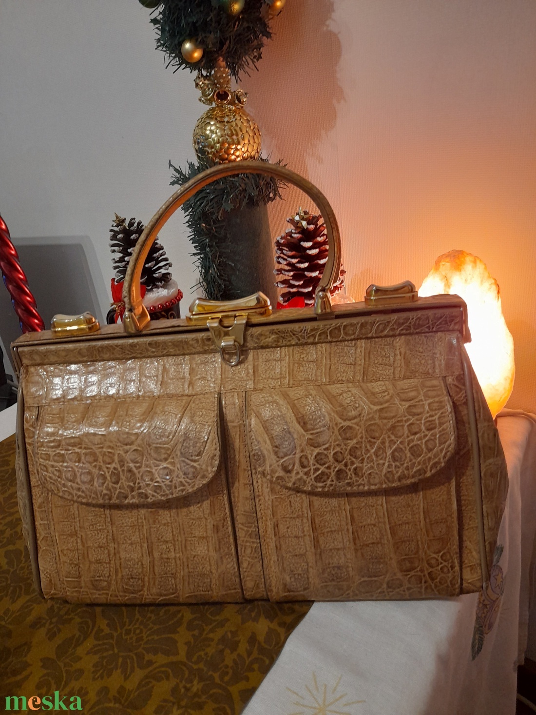 Vintage női táska - táska & tok - kézitáska & válltáska - kézitáska - Meska.hu