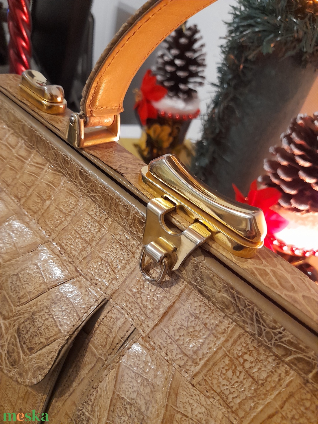 Vintage női táska - táska & tok - kézitáska & válltáska - kézitáska - Meska.hu