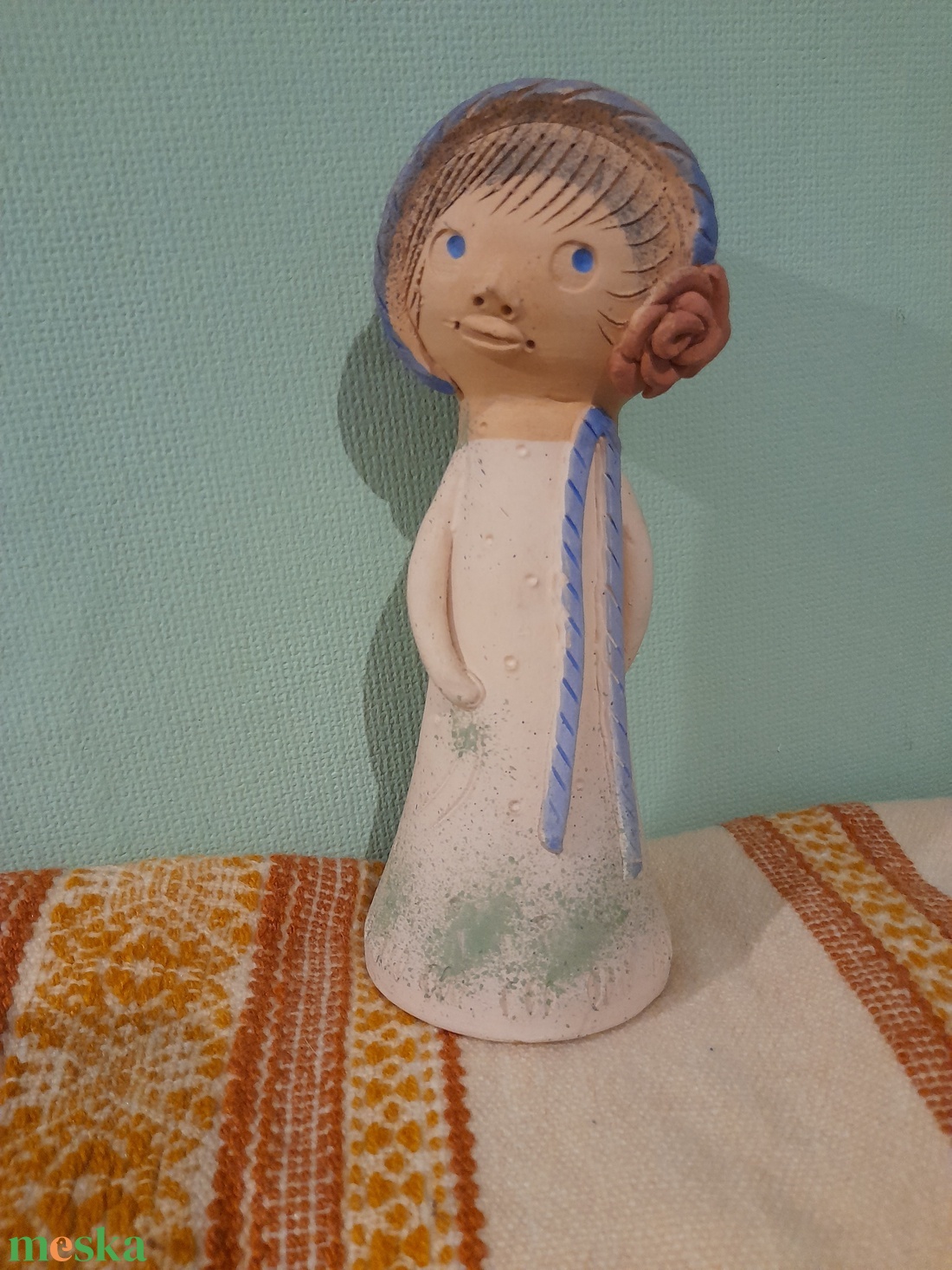 Kerámia figura - otthon & életmód - dekoráció - asztal és polc dekoráció - dekorációs tál, tartó - Meska.hu