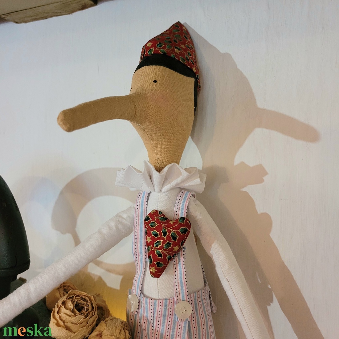 Pinokkio Péter - játék & sport - plüssállat & játékfigura - manó - Meska.hu