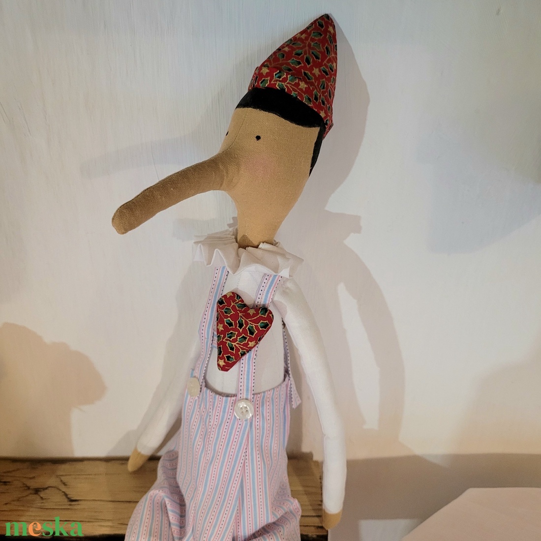 Pinokkio Péter - játék & sport - plüssállat & játékfigura - manó - Meska.hu