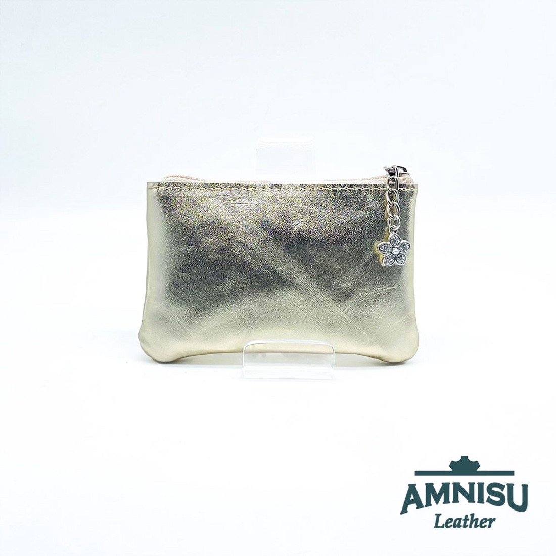 Arany ívelt egy cipzáras kulcstartó C2006 - táska & tok - kulcstartó & táskadísz - kulcstartó - Meska.hu