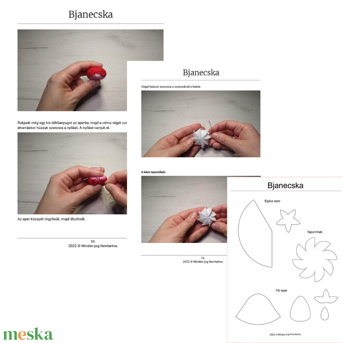 Édes Épersaláta Varróminta PDF - Gyerekjáték Készítéshez - diy (csináld magad) - szabásminta, útmutató - varrás minták - Meska.hu Édes Épersaláta Varróminta PDF - Gyerekjáték Készítéshez - diy (csináld magad) - szabásminta, útmutató - varrás minták - Meska.hu